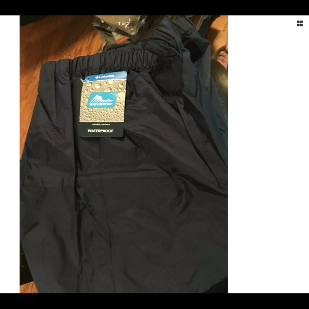 Columbia youth xl rain pants $36 MSRP